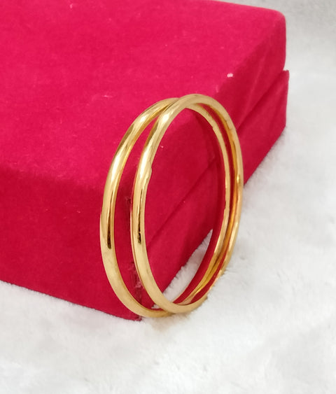 Jewels Kafe Gold Plated Bangle Set (Pack of 2) Jewels Kafe